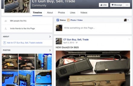 Facebook interzice mesajele care vizeaza vanzarea armelor