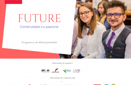 FUTURE – Construiește cu pasiune, programul de educație altfel ce pregătește tinerii pentru primul loc de muncă
