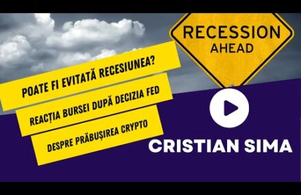 Poate fi oprită recesiunea? | Dar inflația? | Piața crypto, lovită după decizia FED | Cristian Sima